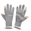 Men's Mountain Bike Gloves - Top-Rated Black Gloves for Winter Cycling - Gray A
