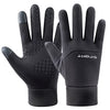 Men's Mountain Bike Gloves - Top-Rated Black Gloves for Winter Cycling - Black B