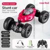 4WD Stunt RC Car Climbing Radio Controlled Car Electronic Toys for Kids - red single