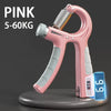 Hand Grip Strengthener Grip Strength Exercises - Count-Pink