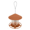 Hanging Bird Feeder - Outdoor Bird Feeder - Brown