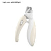 Pet Nail Clippers - Dog and Cat Electric Nail Clippers - light chai