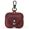 leather airpods case for Air Pods Charging Box - Burgundy