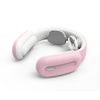 Neck and Shoulder Massager Hot Compression Mini Cervical Massager Physiotherapy - Pink