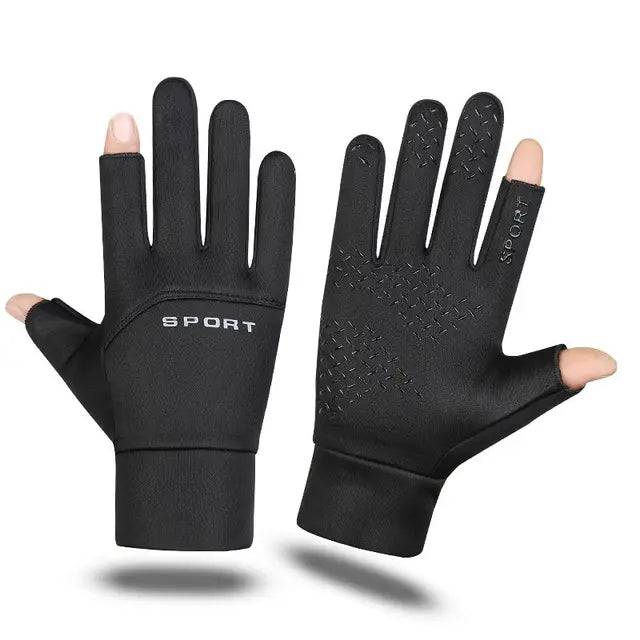 Men's Mountain Bike Gloves - Top-Rated Black Gloves for Winter Cycling Rudysgalaxy