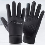 Men's Mountain Bike Gloves - Top-Rated Black Gloves for Winter Cycling Rudysgalaxy