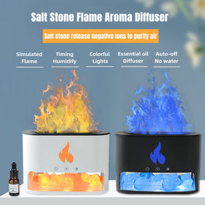 Flame Humidifier Aromatherapy Machine.