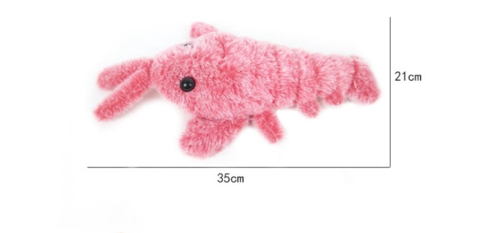 Pets Electric Jumping USB Charging Lobster Toy - Pets Funny Cat Plush Toy, lobster toy, dog lobster toy, cat lobster toy, funny cat toys, funny cat toy, cat plush toy, black cat plush toy, plush cat toys, plush cat toy, toy plush cat, shrimp toy,