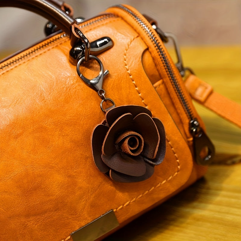 genuine leather crossbody bag