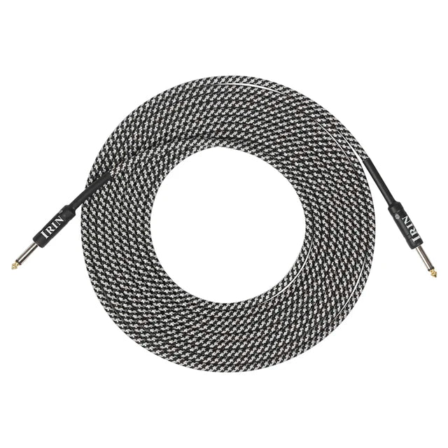 IRIM 3M Best Guitar Cables String Instrument Accessories No Noise Audio Wire Cord, 3.5 mm audio cable, best guitar cable, best guitar patch cable, coil guitar cable, patch cable guitar, coiled guitar cable, base guitar cable, best guitar cables, wireless guitar cable, guitar instrument cable, best guitar cable, electric guitar cable,