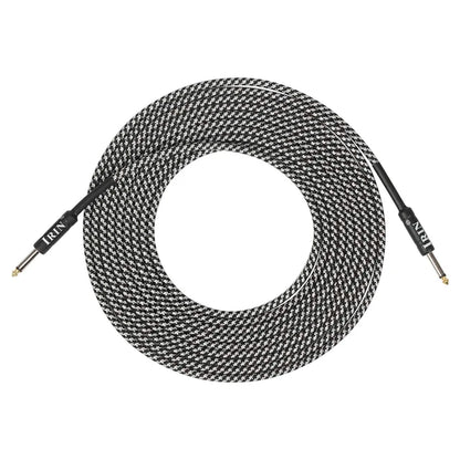 IRIM 3M Best Guitar Cables String Instrument Accessories No Noise Audio Wire Cord, 3.5 mm audio cable, best guitar cable, best guitar patch cable, coil guitar cable, patch cable guitar, coiled guitar cable, base guitar cable, best guitar cables, wireless guitar cable, guitar instrument cable, best guitar cable, electric guitar cable,