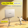 MC N86 Adjustable Laptop Stand 360°Rotating Folding Laptop Computer Stand - Silver