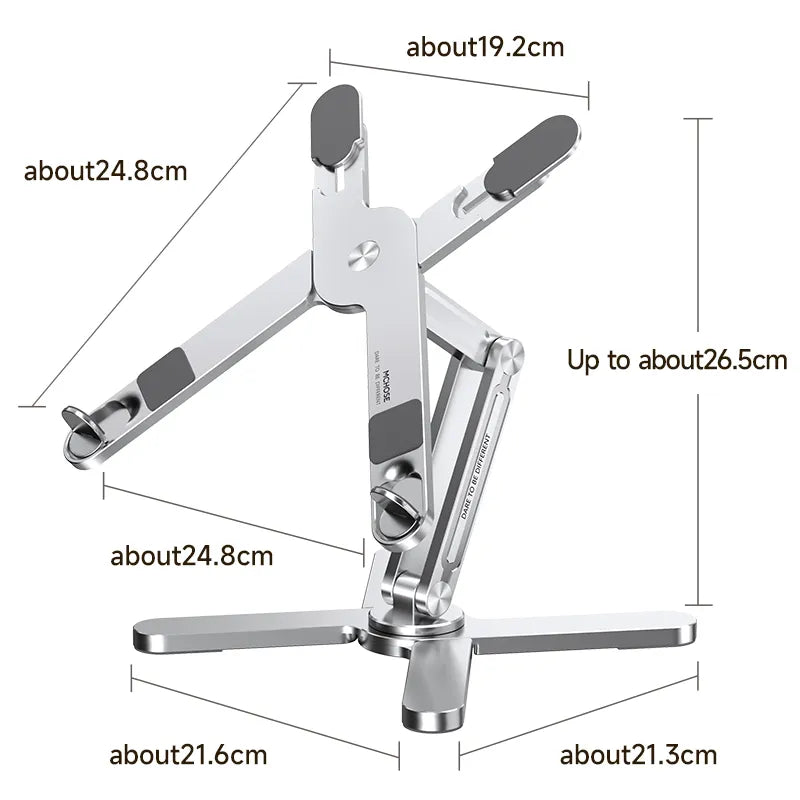 MC N86 Adjustable Laptop Stand 360°Rotating Folding Laptop Computer Stand,adjustable laptop stand, vertical laptop stand, laptop computer stand, stand laptop portable, rotating Laptop Stand, folding Laptop Stand