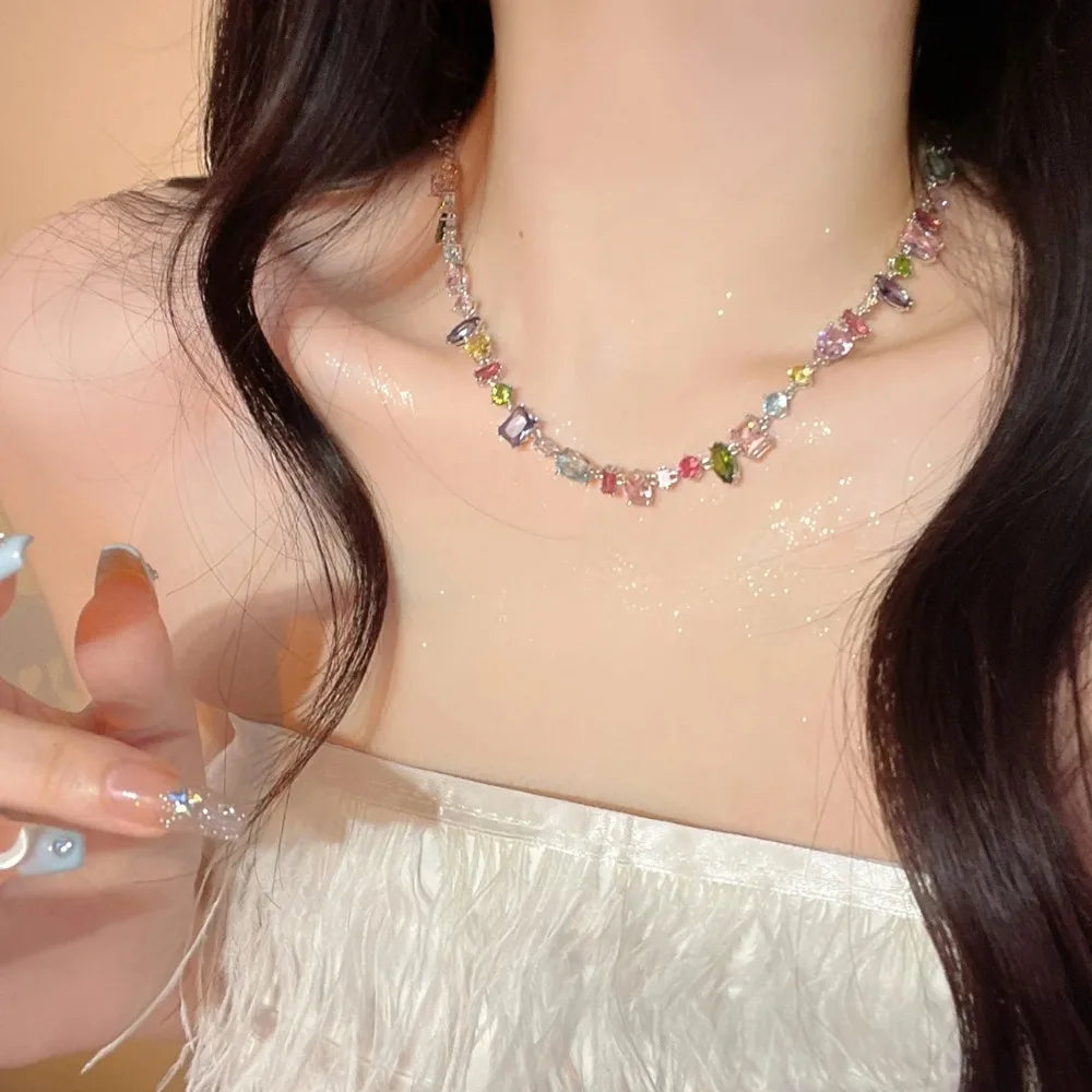 crystal necklace

