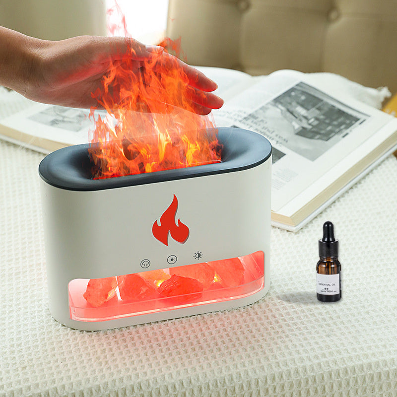 New Flame Humidifier Aromatherapy Machine RudysGalaxy