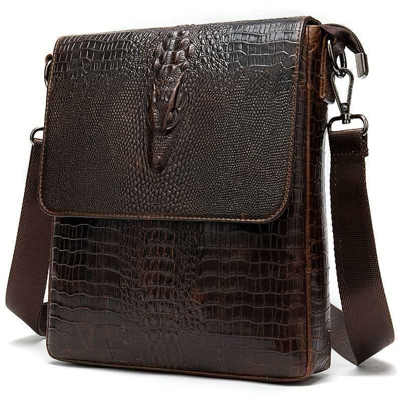 genuine leather crossbody bag