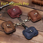 leather airpods case,