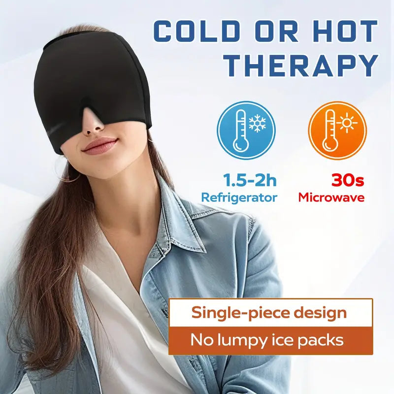 Best Migraine Relief Cap for Hot & Cold Therapy – Headache & Migraine Hat