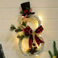 LED Christmas Wreath – Outdoor Holiday Decoration with LED Lights