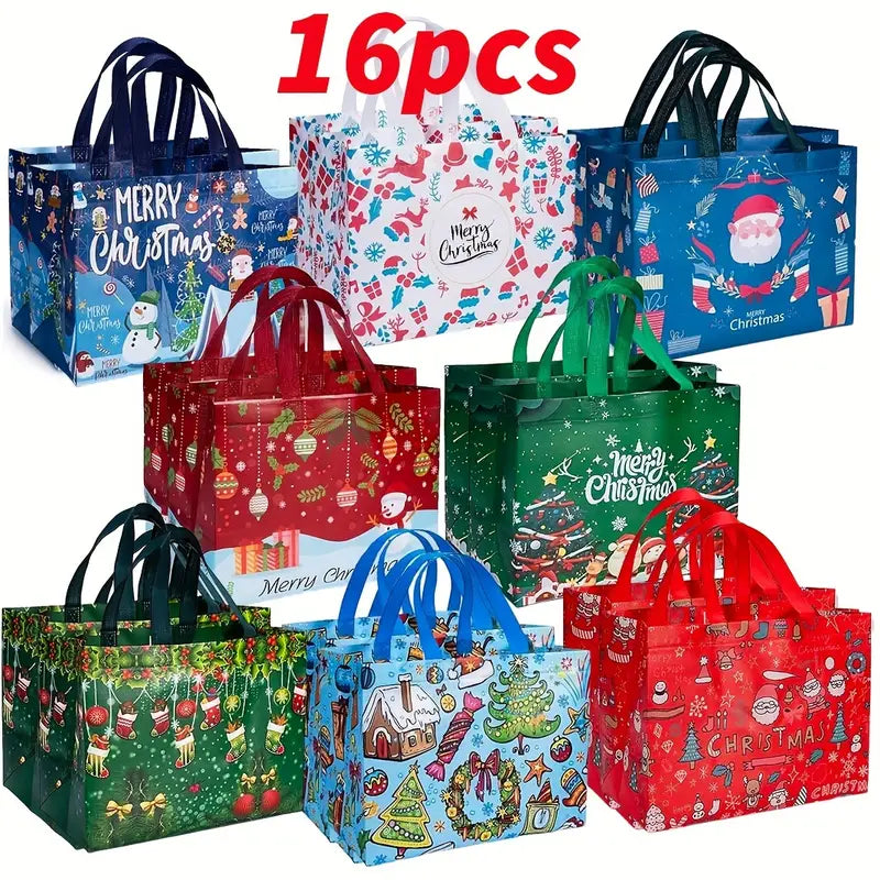 Christmas Gift Bags: Large, Small, and Bulk Options with Handles