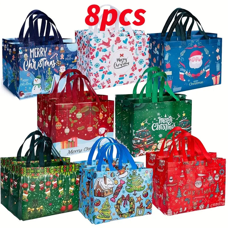 Christmas Gift Bags: Large, Small, and Bulk Options with Handles