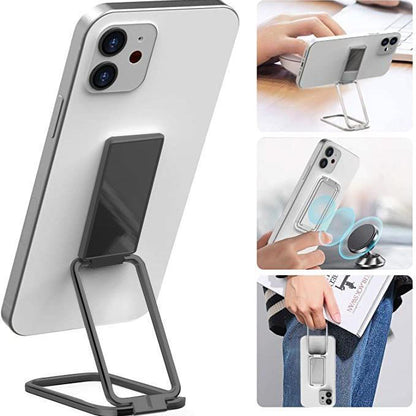 Phone Holder Ring Buckle Retractable Desktop Cellphone Stand, foldable mobile phone holder, phone holder, suction cup phone holder