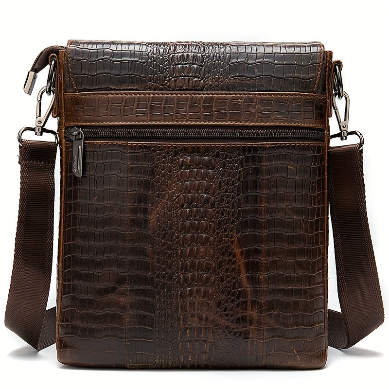 genuine leather crossbody bag