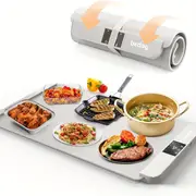 Portable Heating Pads-Electric Food Warmer Tray for Parties, Buffets, Family Gatherings.