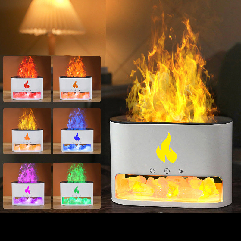 Flame Humidifier Aromatherapy Machine.