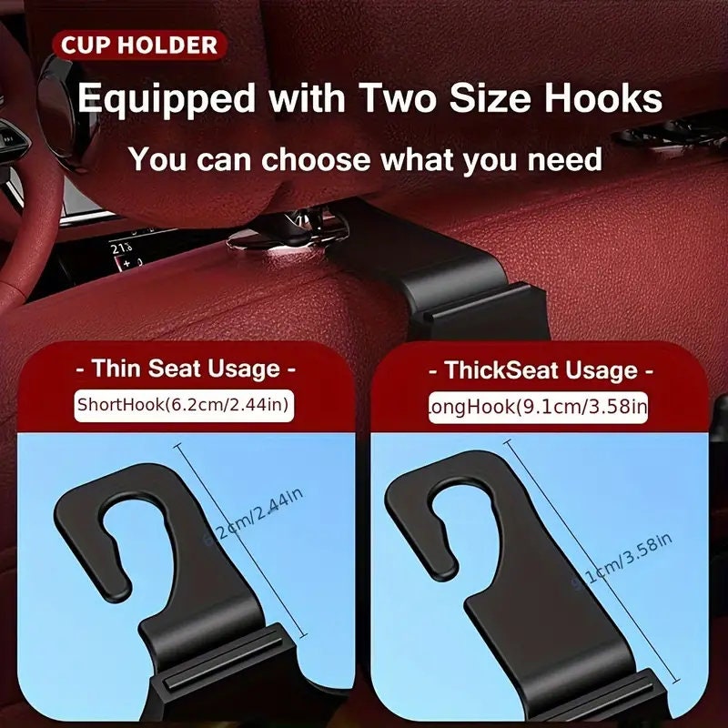 Multifunctional Car Seat Hooks 3 in 1 Car Seat Cup Holder-Phone Holder, car seat cup holder, seat hooks for car, cup holder car seat cup holder for car back seat, britax car seat cup holder, seat hooks for car, purse hook for car, car seat hooks, car seat hook, phone holder