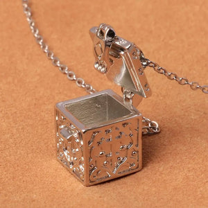 A Carved Openable Magic Box Pendant Necklace RudysGalaxy