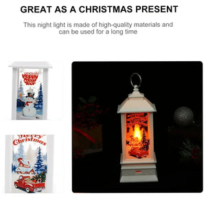 Portable Lamp - LED Oil Lamp for Christmas Parties & Decoration