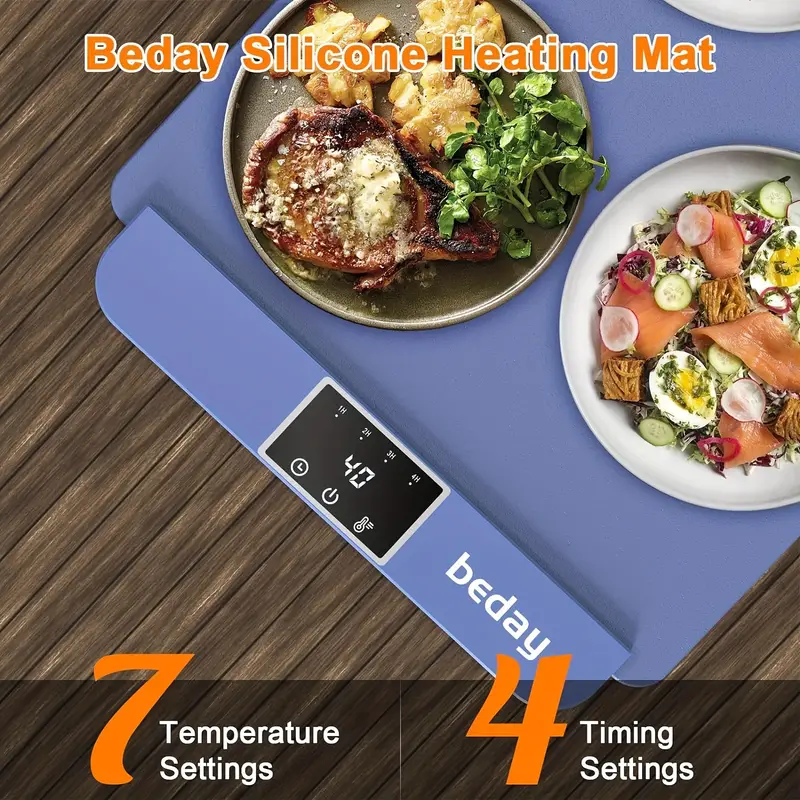 Portable Heating Pads-Electric Food Warmer Tray for Parties, Buffets, Family Gatherings.