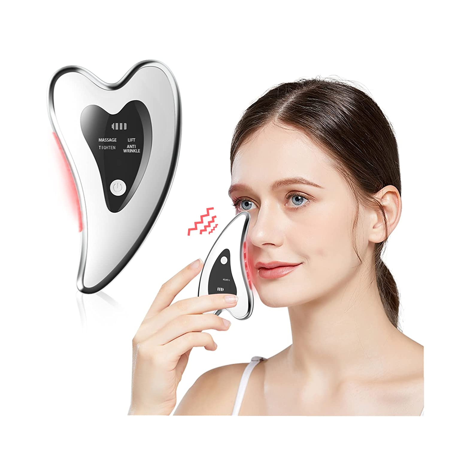 New Izeepe Gua Sha Facial Tools Electric Face Sculpting Tool Face Lift Device ebay