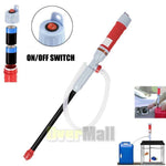 Transfer Pump Battery Operated Portable Electric Siphon Pump for Fuel Oil Water RubysGalaxys