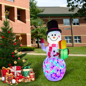 Outdoor Christmas Decorations Snowman: Large LED Snowman for Yard