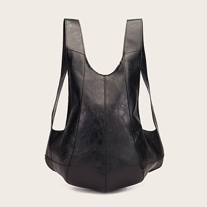 Vegan Leather Bags- Stylist Retro Backpack for Cycling-Cycling Bag