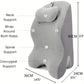 Adjustable Wedge Bed Pillow for Leg, Back, and Neck Support Comfort